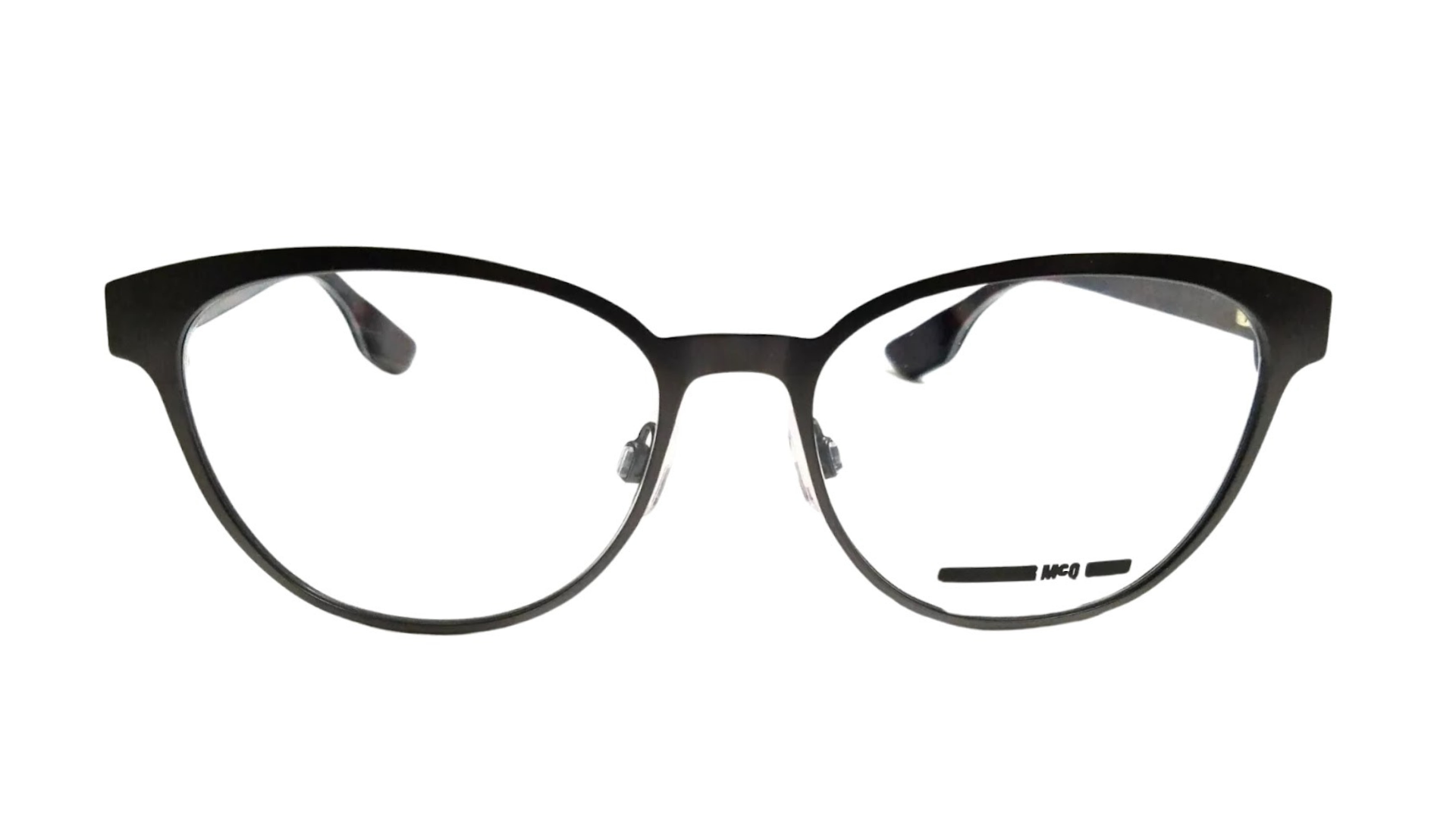 McQ by Alexander McQueen MQ 0046O - Ruthenium Havana