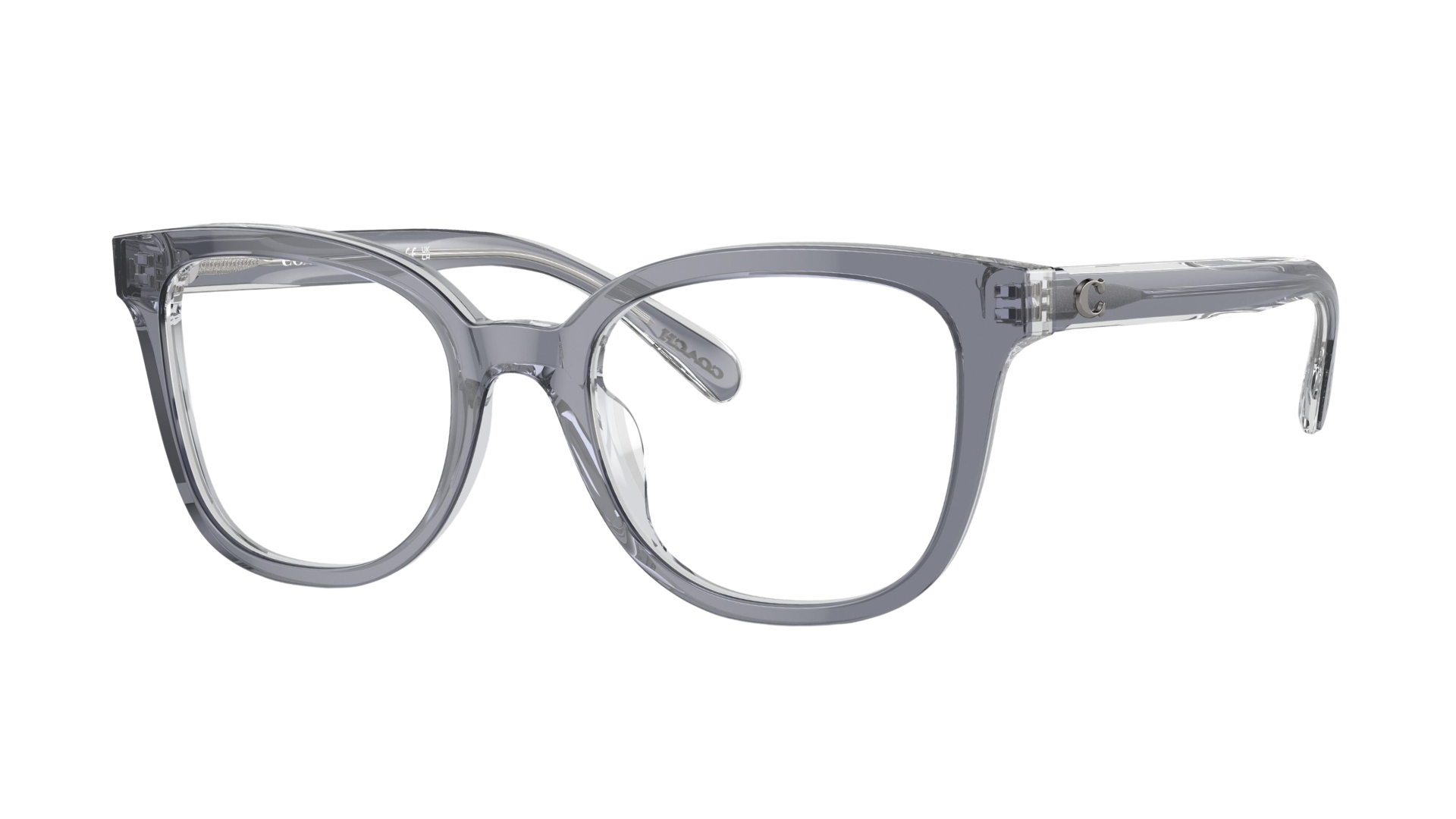 Coach HC6225U - Transparent Dark Grey On Light Grey (5780) side