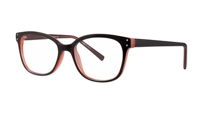 Advice Eyeglasses - Black/Mauve 3/4