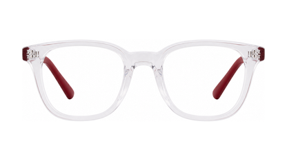 Confide Eyeglasses - Crystal/Red