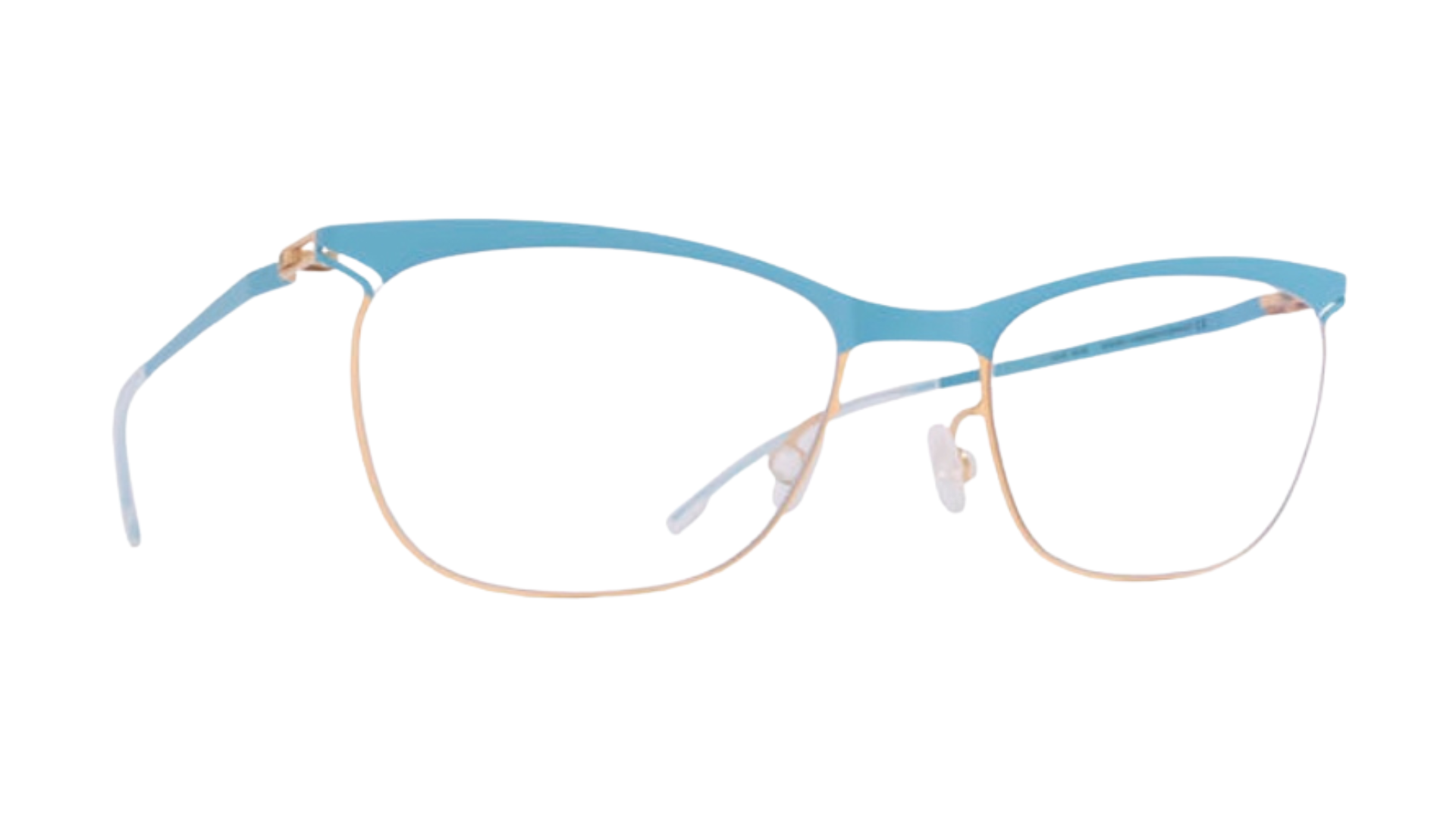 Mykita LITE HEIKKI - Gold Pale Blue (105) side
