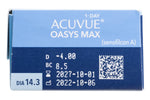 ACUVUE® OASYS MAX® 1-Day - contact powers
