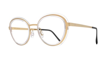 Blackfin Cortes BF890 - Gold/Crystal Acetate (C1096) side