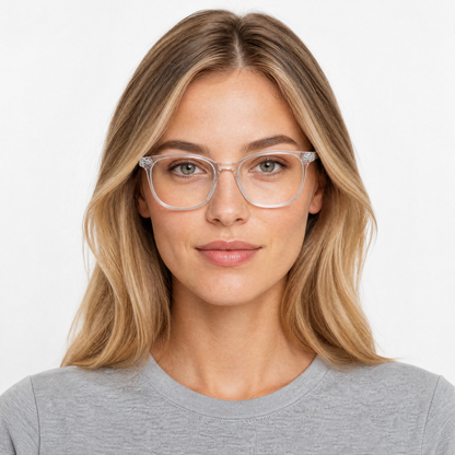 Conserve Eyeglasses - Grey Crystal lifestyle