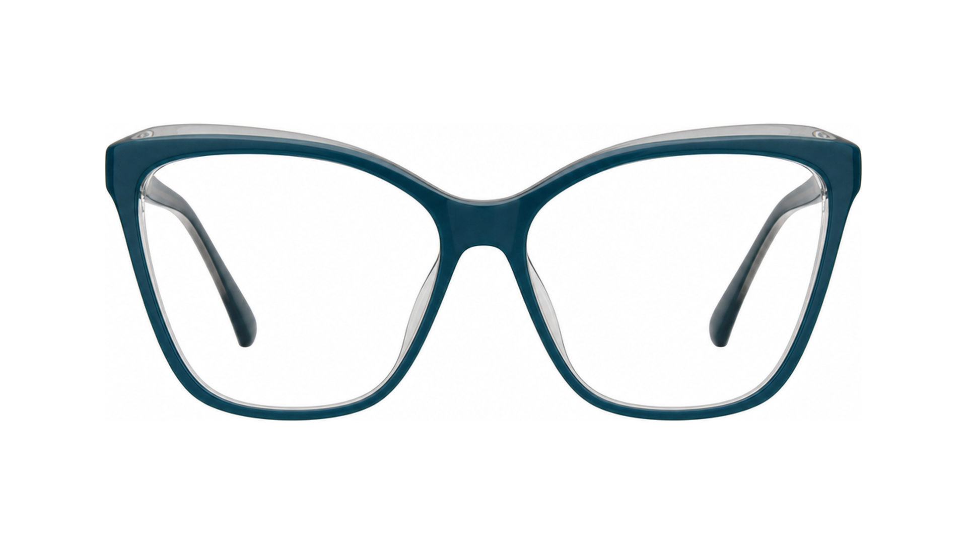 Davina Eyeglasses - Teal/Crystal