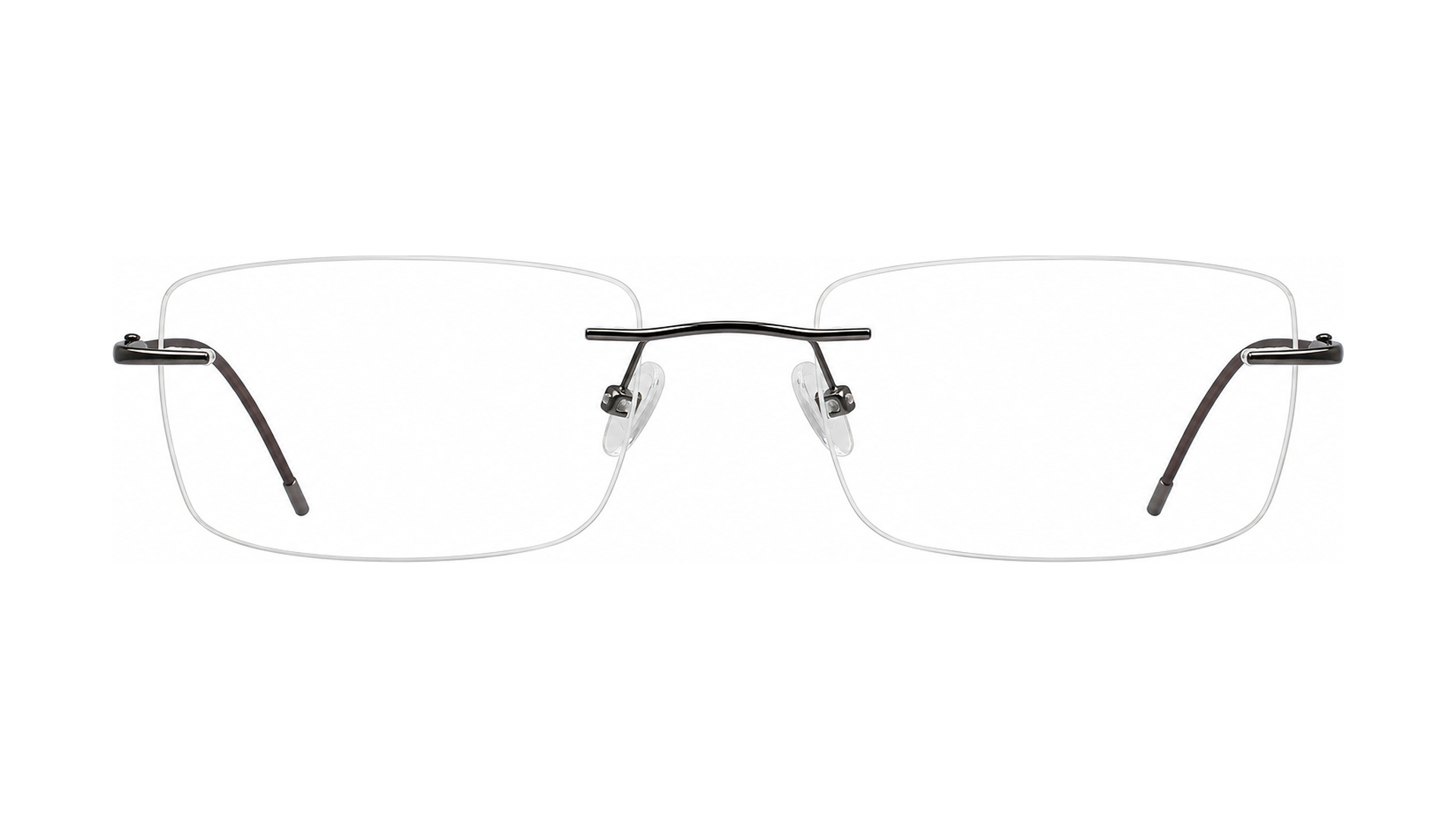Congress Eyeglasses - Gunmetal/Brown