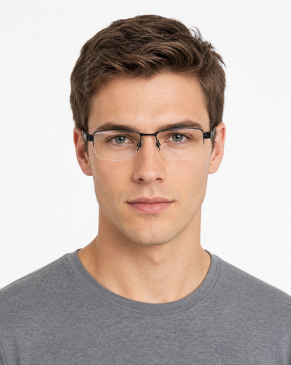 Sherman Eyeglasses - Black lifestyle