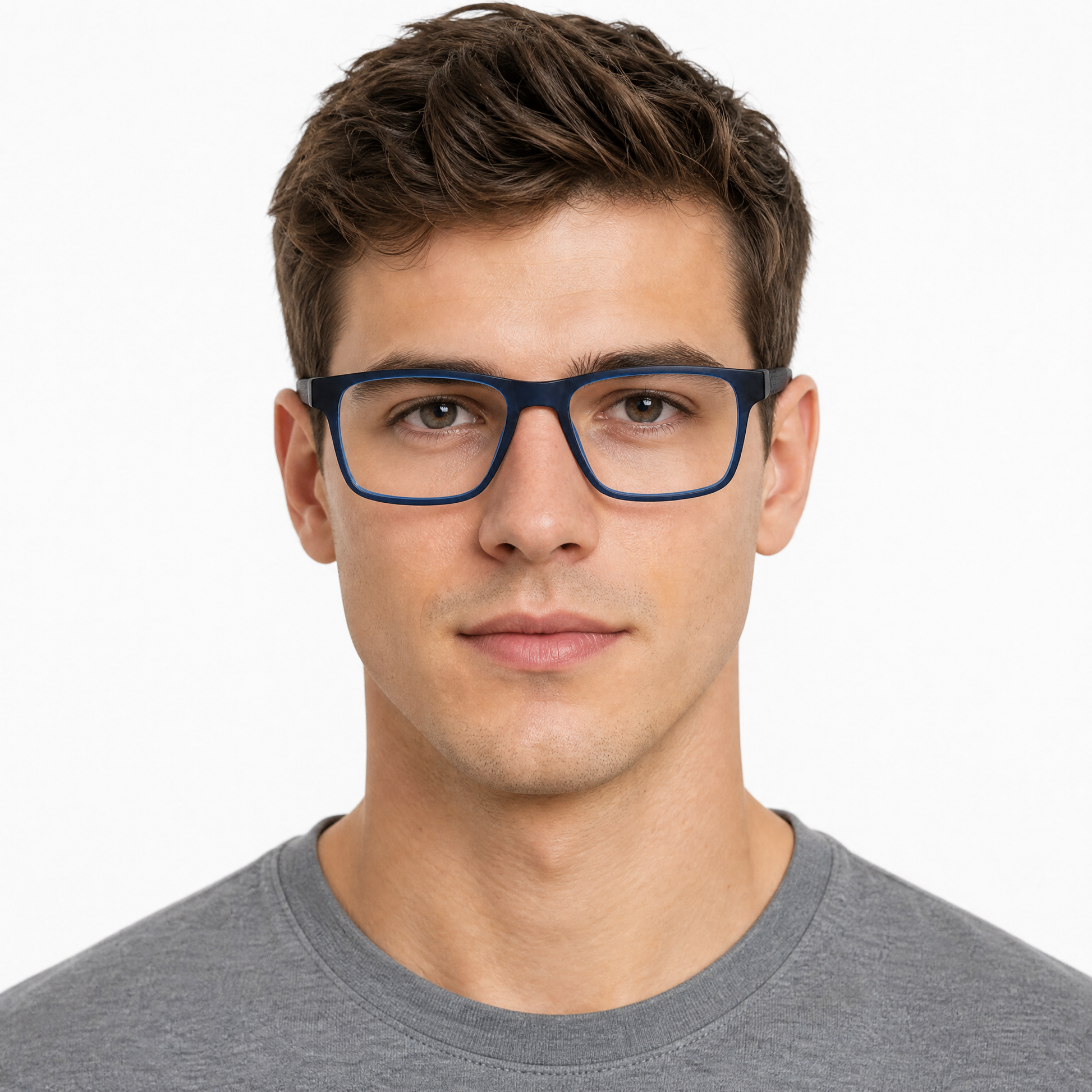 Advocate Eyeglasses - Navy Matte lifestyle
