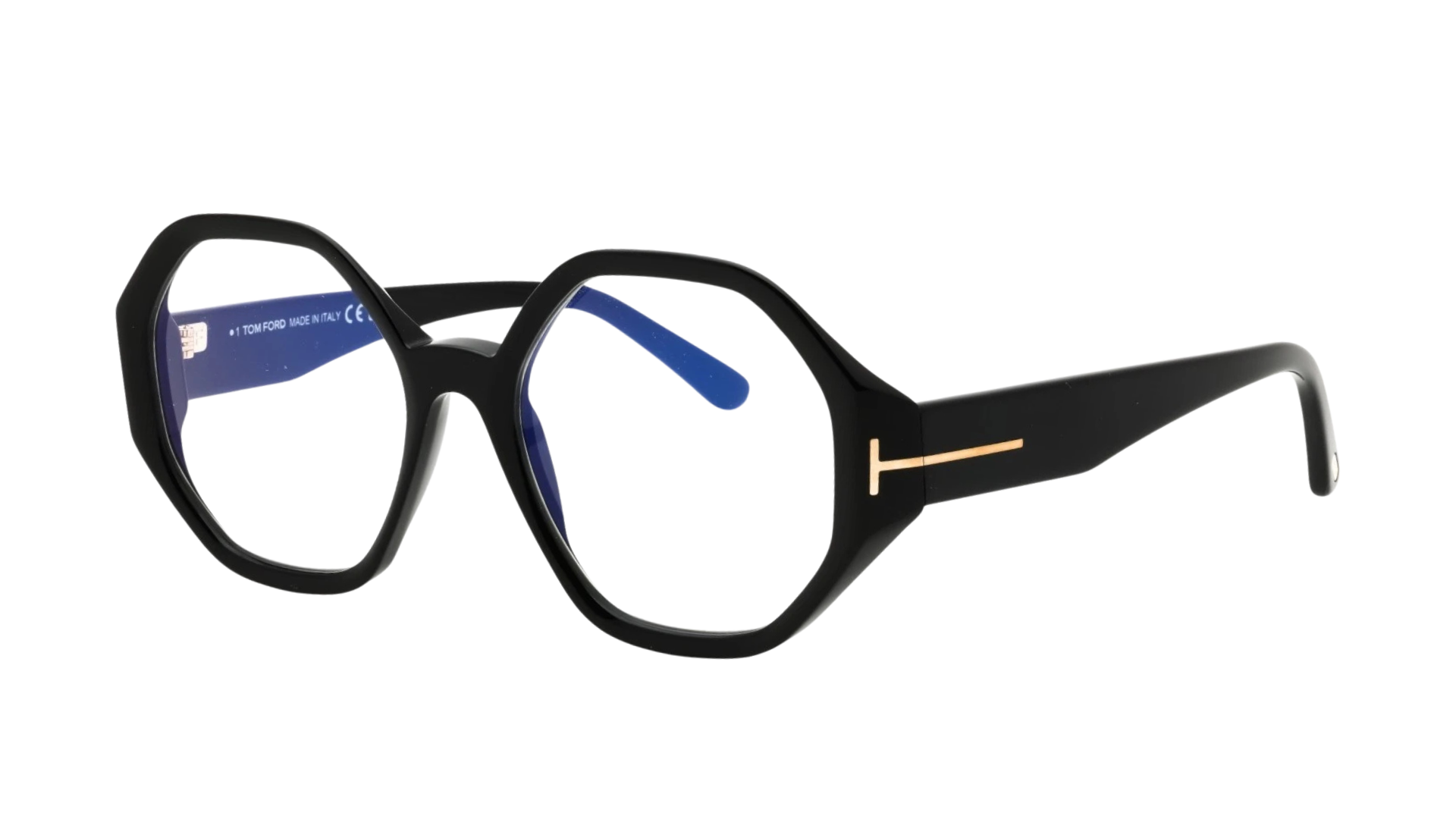 Tom Ford FT5967-B - Shiny Black (001) side