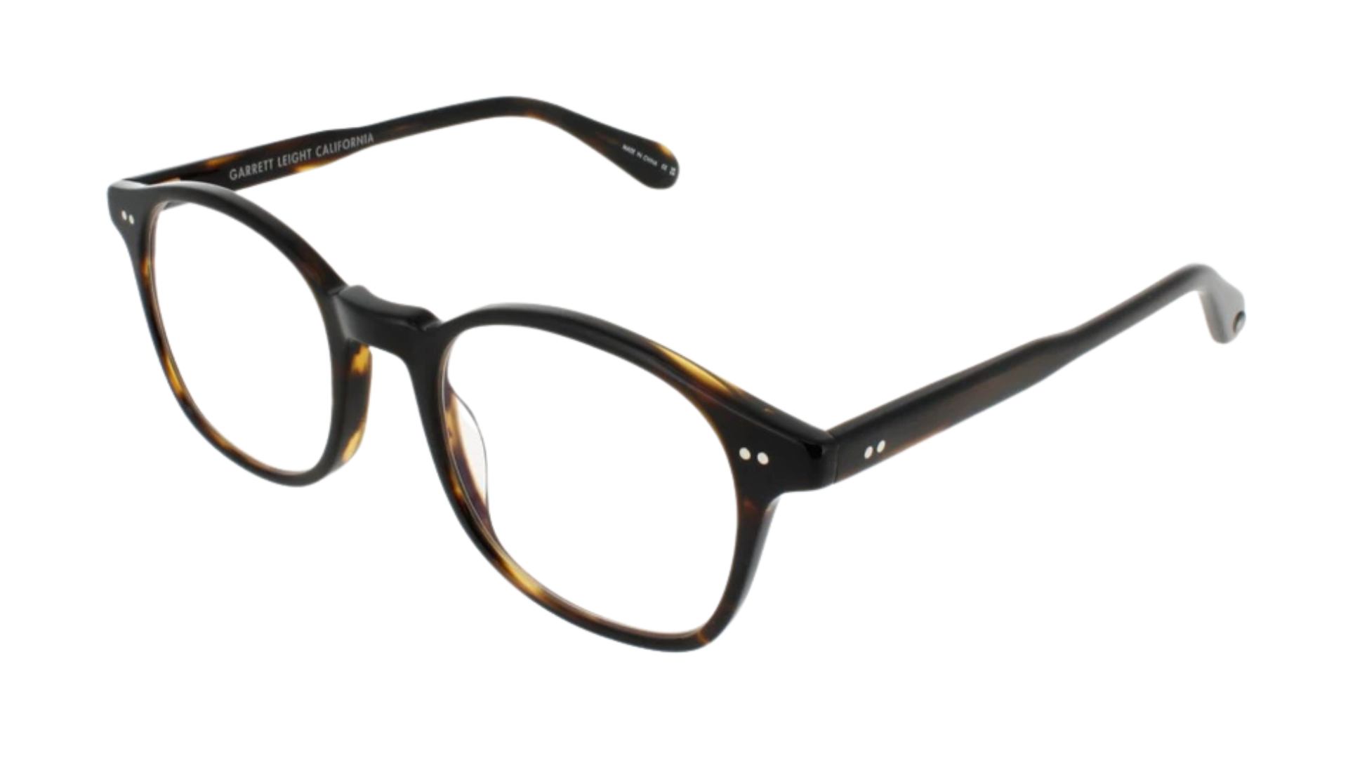 Garrett Leight RILEY - Coffee Tortoise (COFT) side
