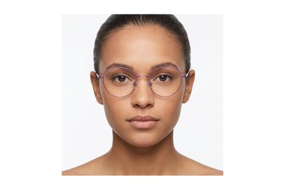 Addison Eyeglasses Purple side