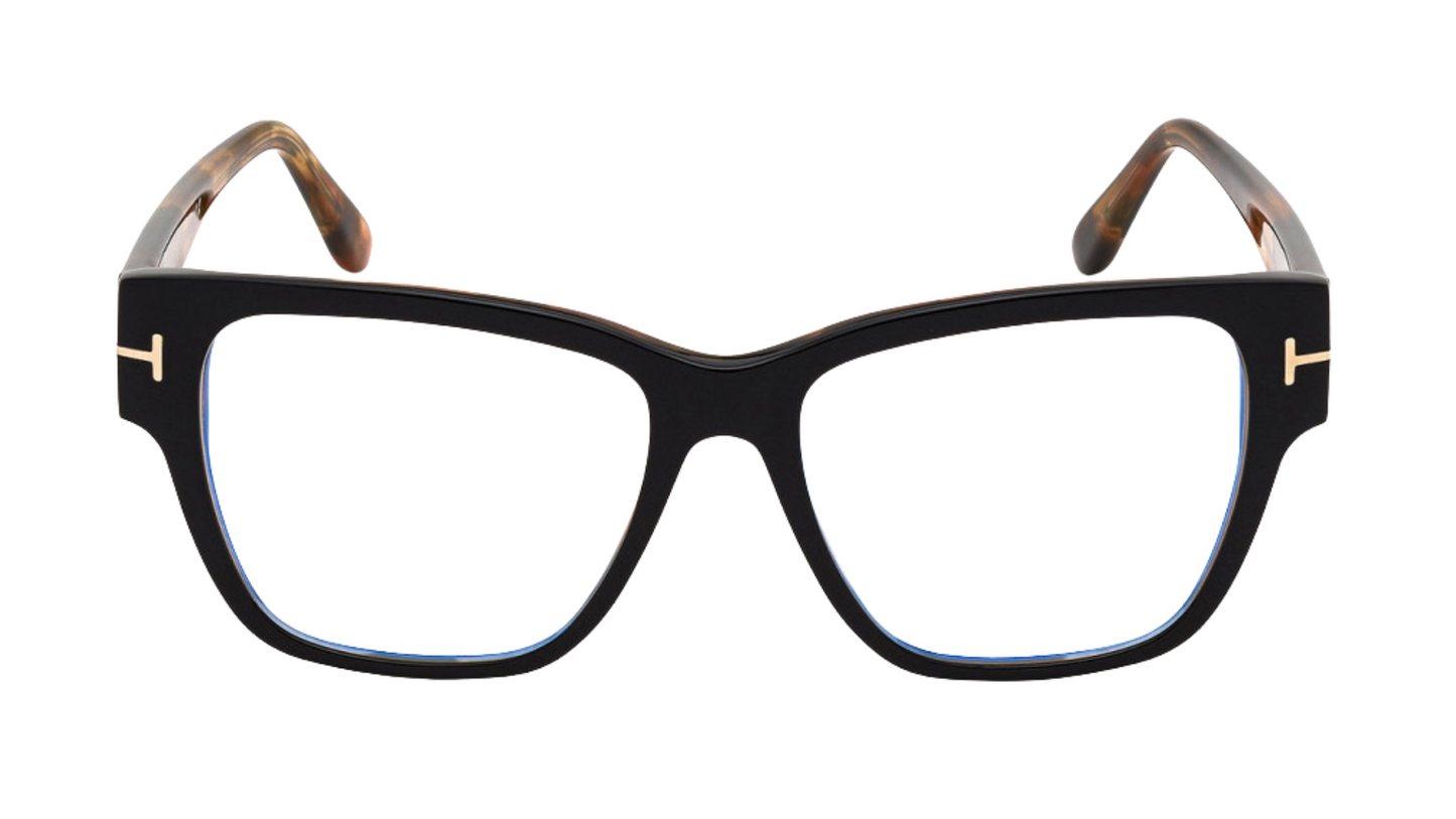 Tom Ford FT5745-B - Black and Antique Pink Havana (005)