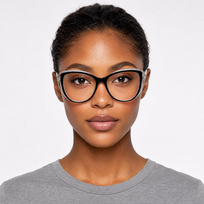 Balmy Eyeglasses - Black/Crystal lifestyle