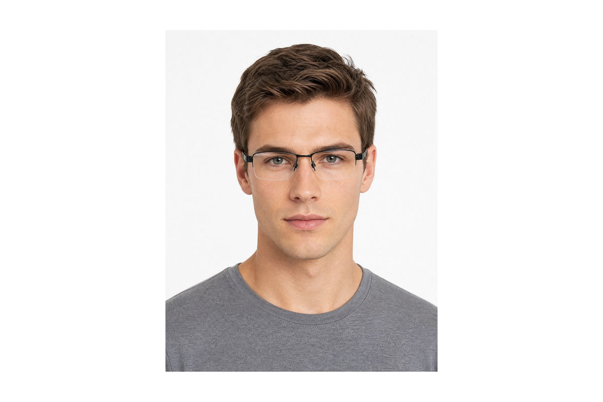 Sherman Eyeglasses Black side