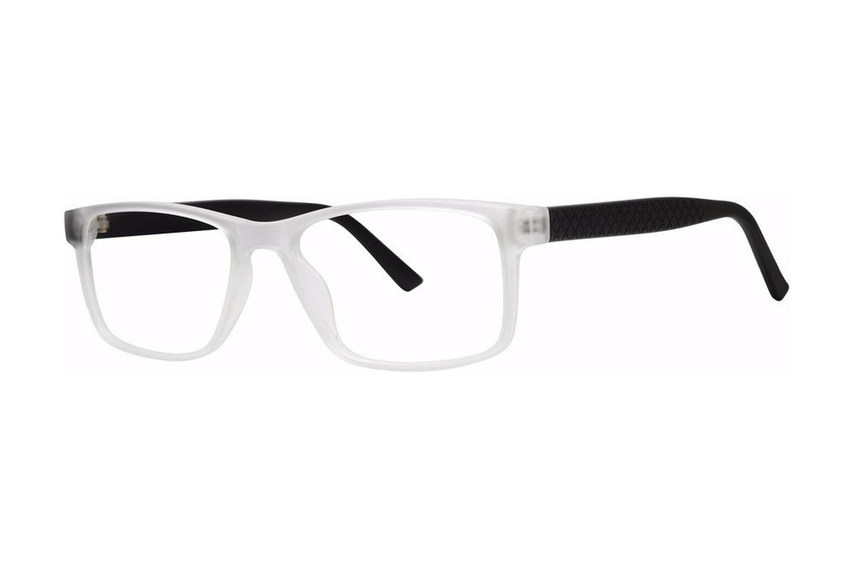 Advocate Eyeglasses Crystal Frost/Black Matte