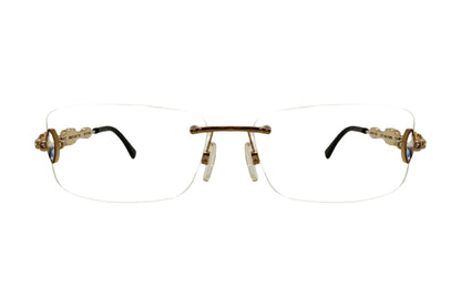 Ross Fiamma SUMBA Large / Gold/Brown Stones