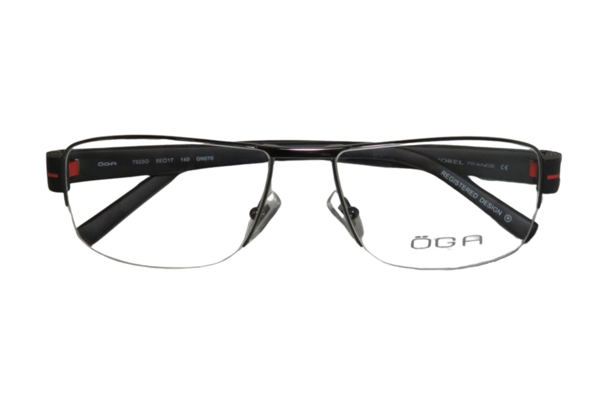 Morel OGA 7925O Large / Black / Gunmetal Red