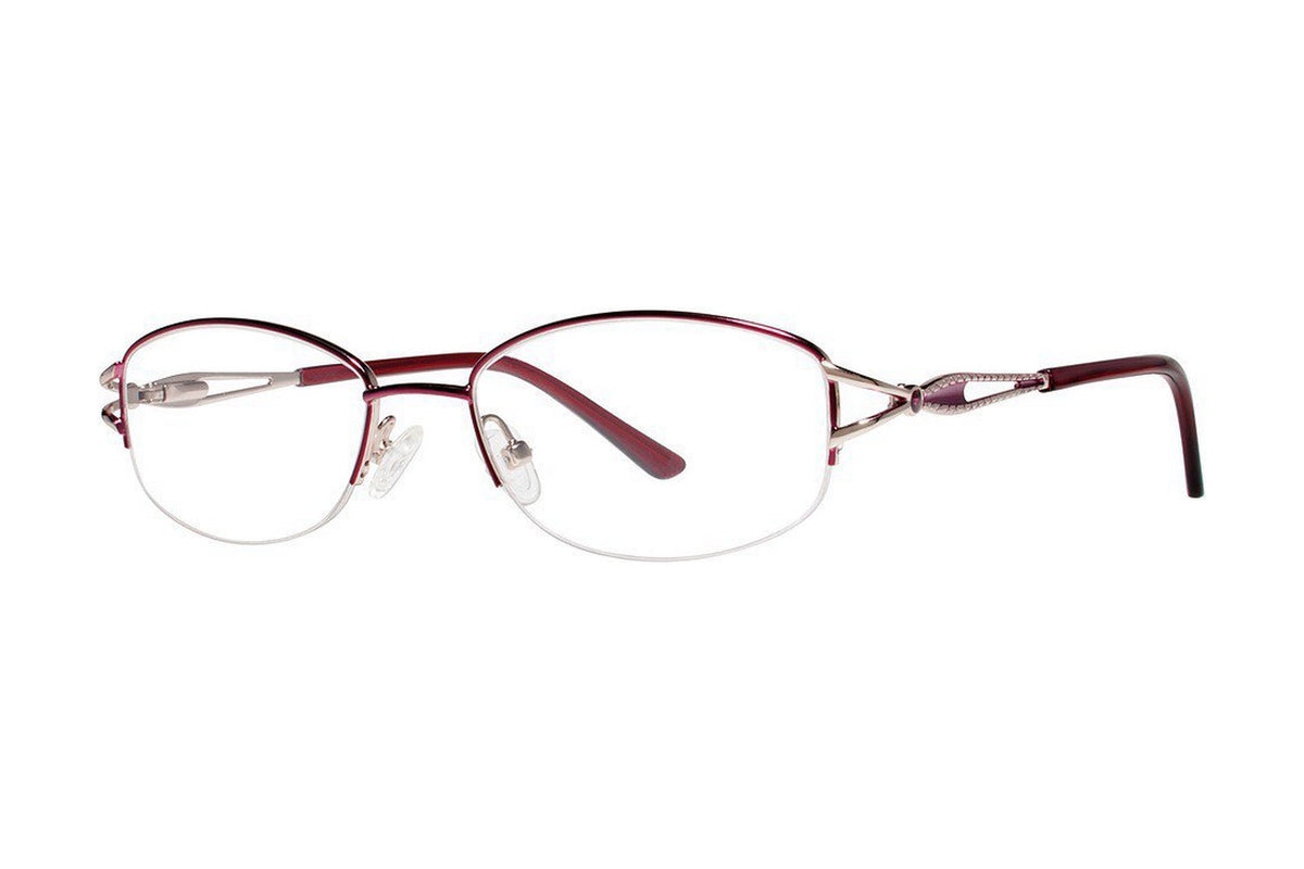 Natasha Eyeglasses Burgundy/Gold