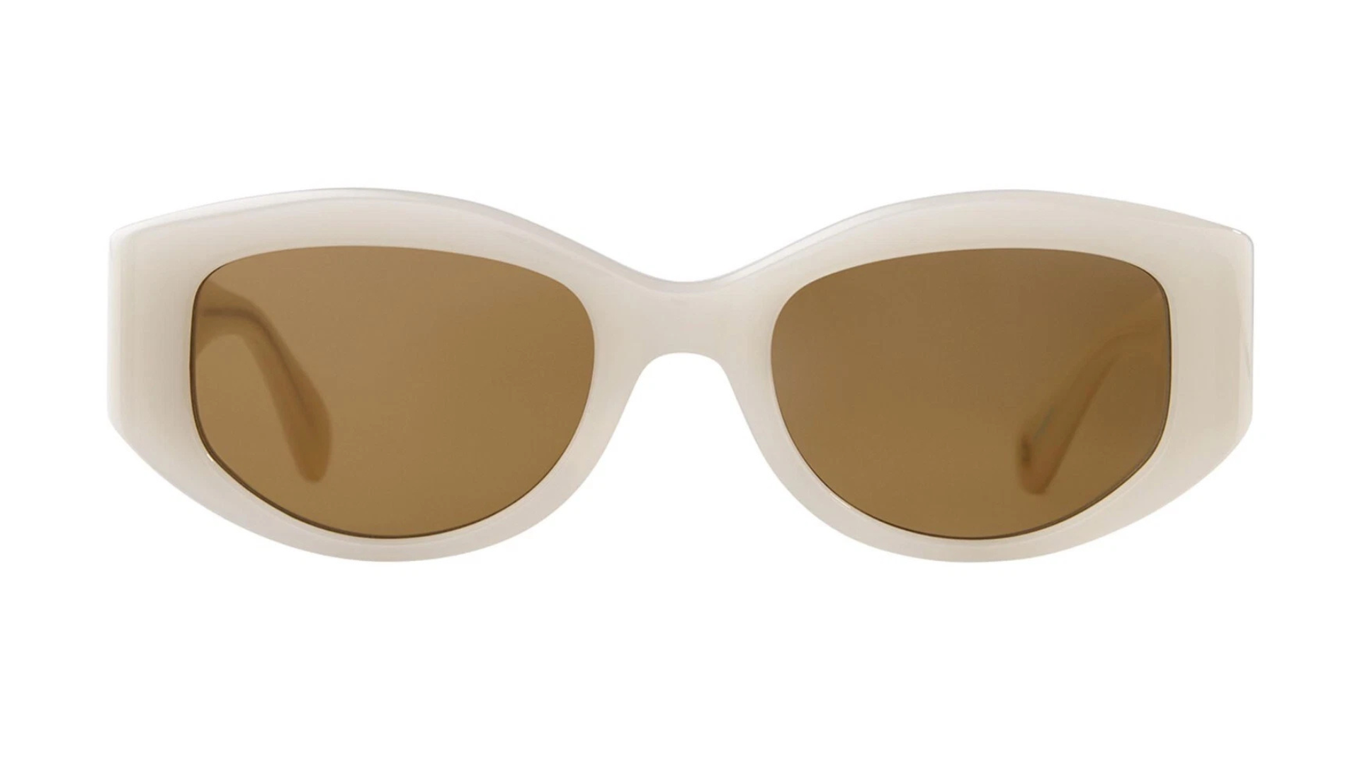 Garrett Leight RETRO BIGGIE - Ecru (ECRU/MAG)