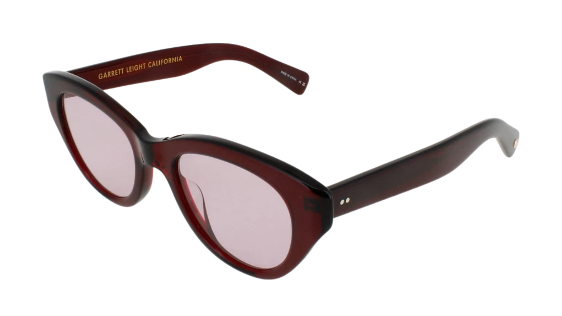 Garrett Leight DOTTIE - Merlot (MER/SFPLU) side