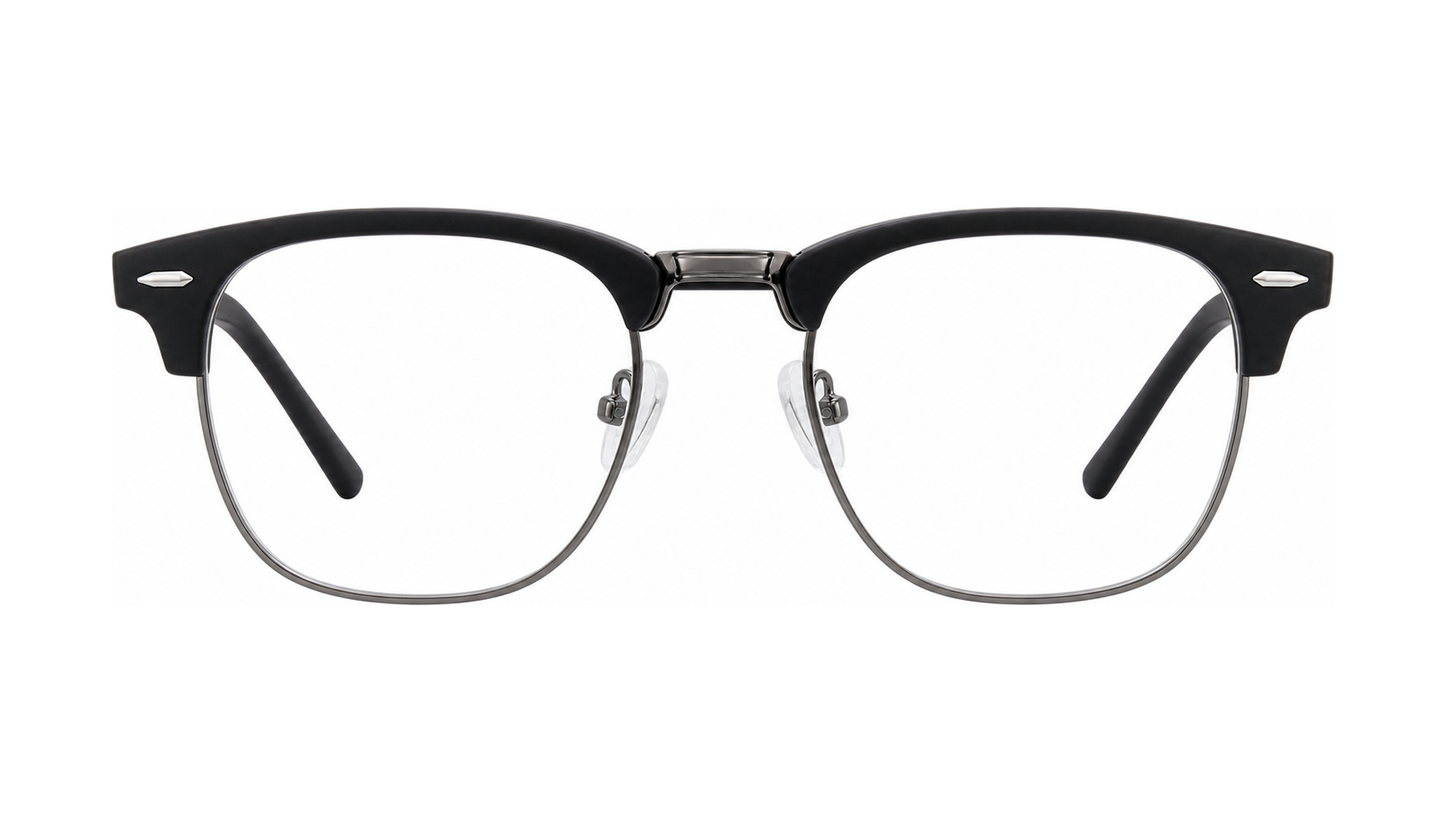 Classic Eyeglasses - Black Matte/Gunmetal