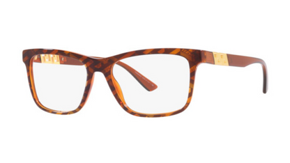 Versace MOD. 3319 - Havana Monogram Print (5354) side