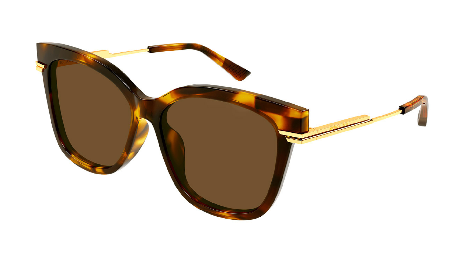 Bottega Veneta BV1296SA - Tortoise/Gold (002) side