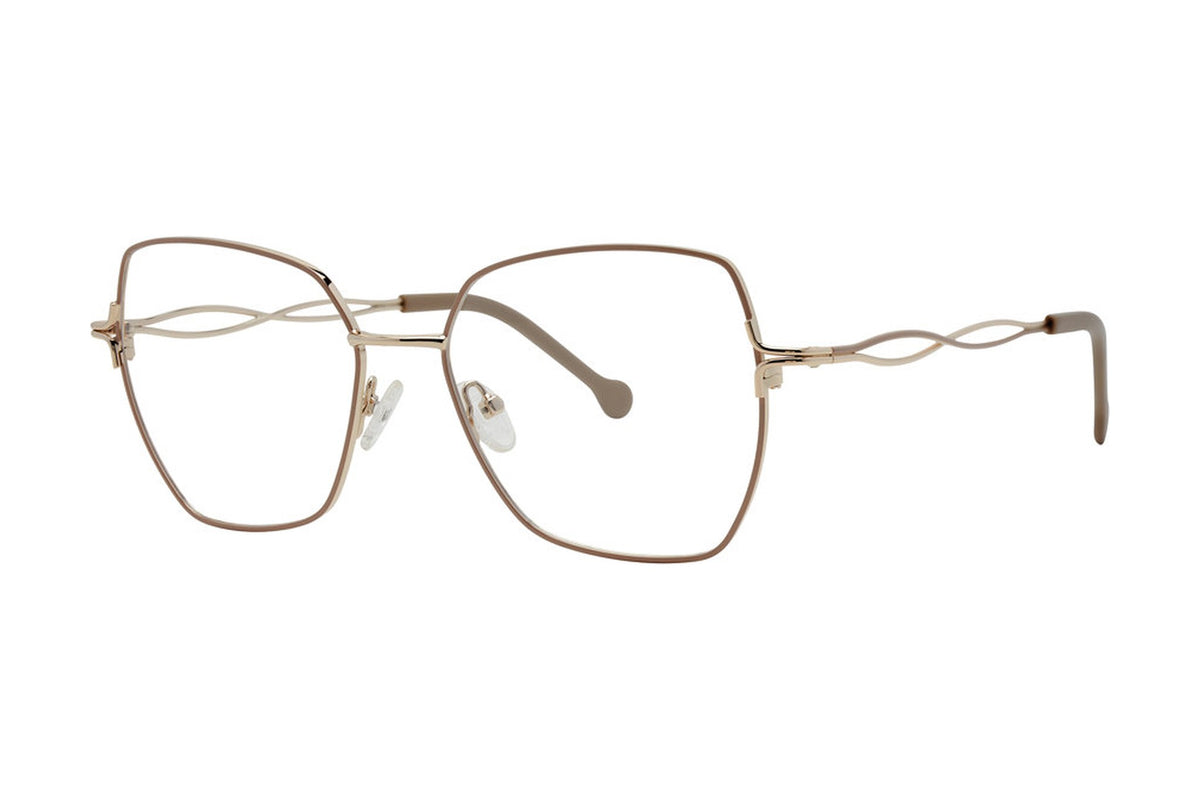 Fanciful Eyeglasses Taupe/Gold