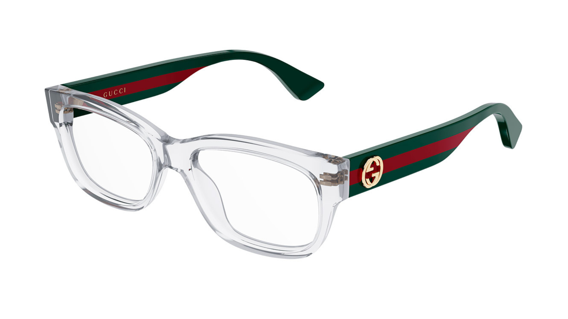 Gucci GG0278O - Clear/Green (016) side