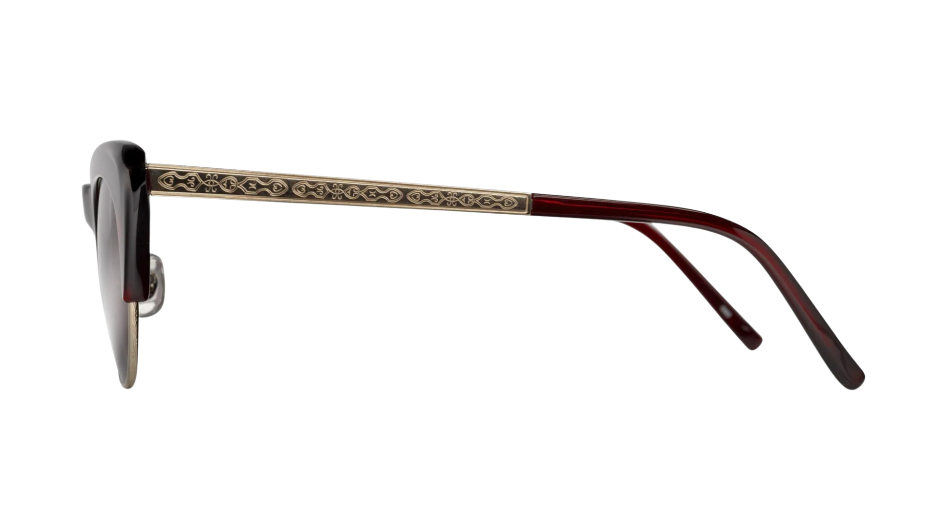 Matsuda M2018 - Matte Black/ Gold (MBK) side
