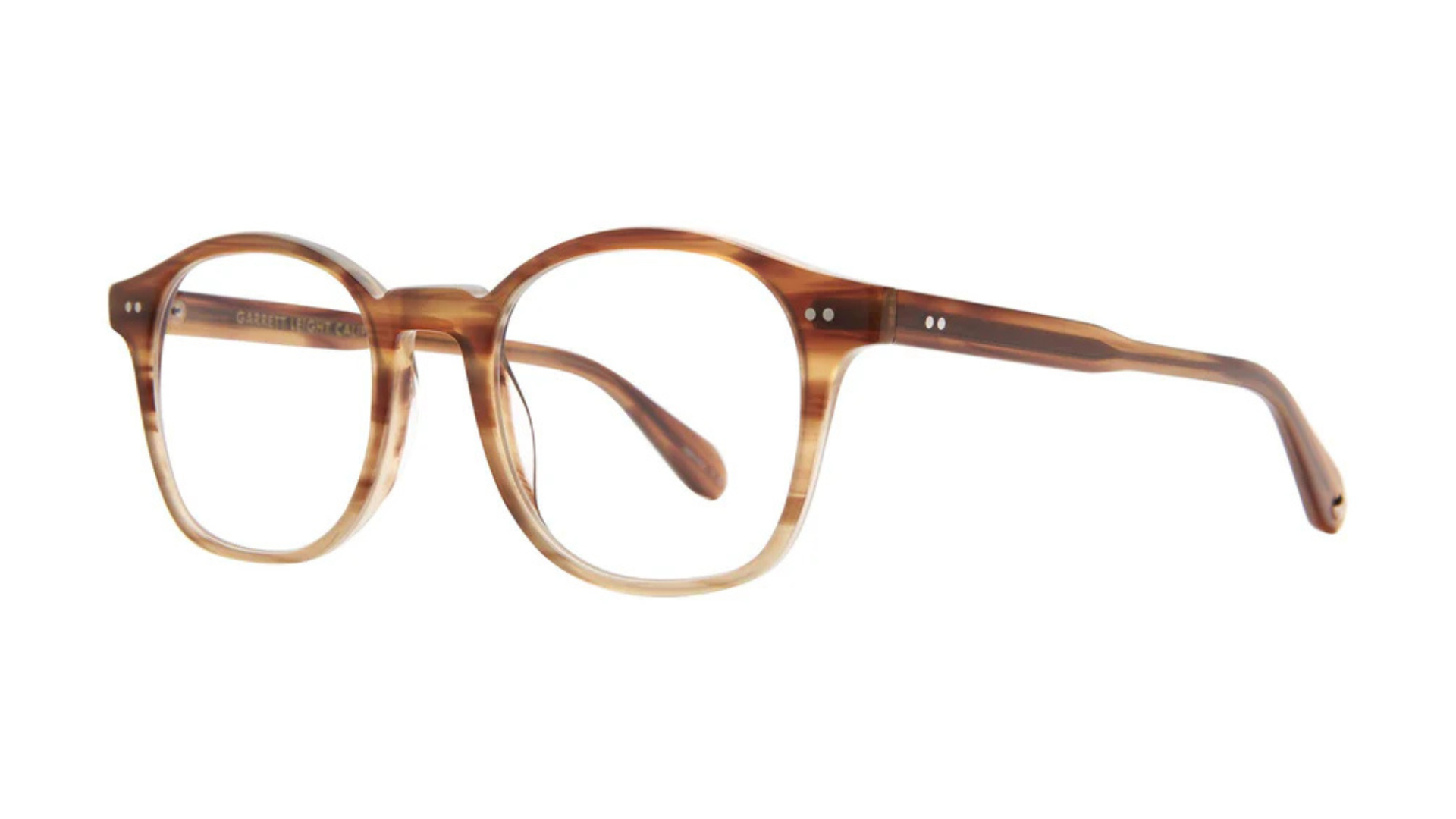 Garrett Leight RILEY - Blonde Tortoise Fade (BTF) side