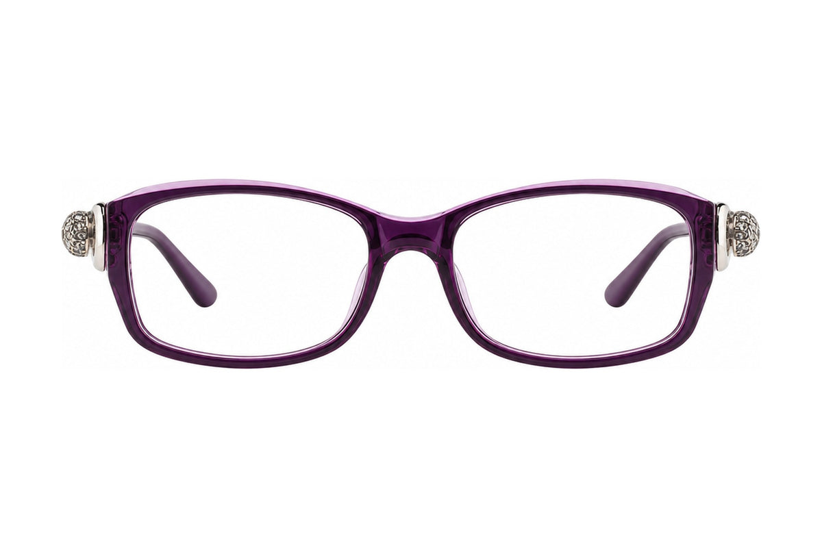 Dee Eyeglasses Plum/Crystal