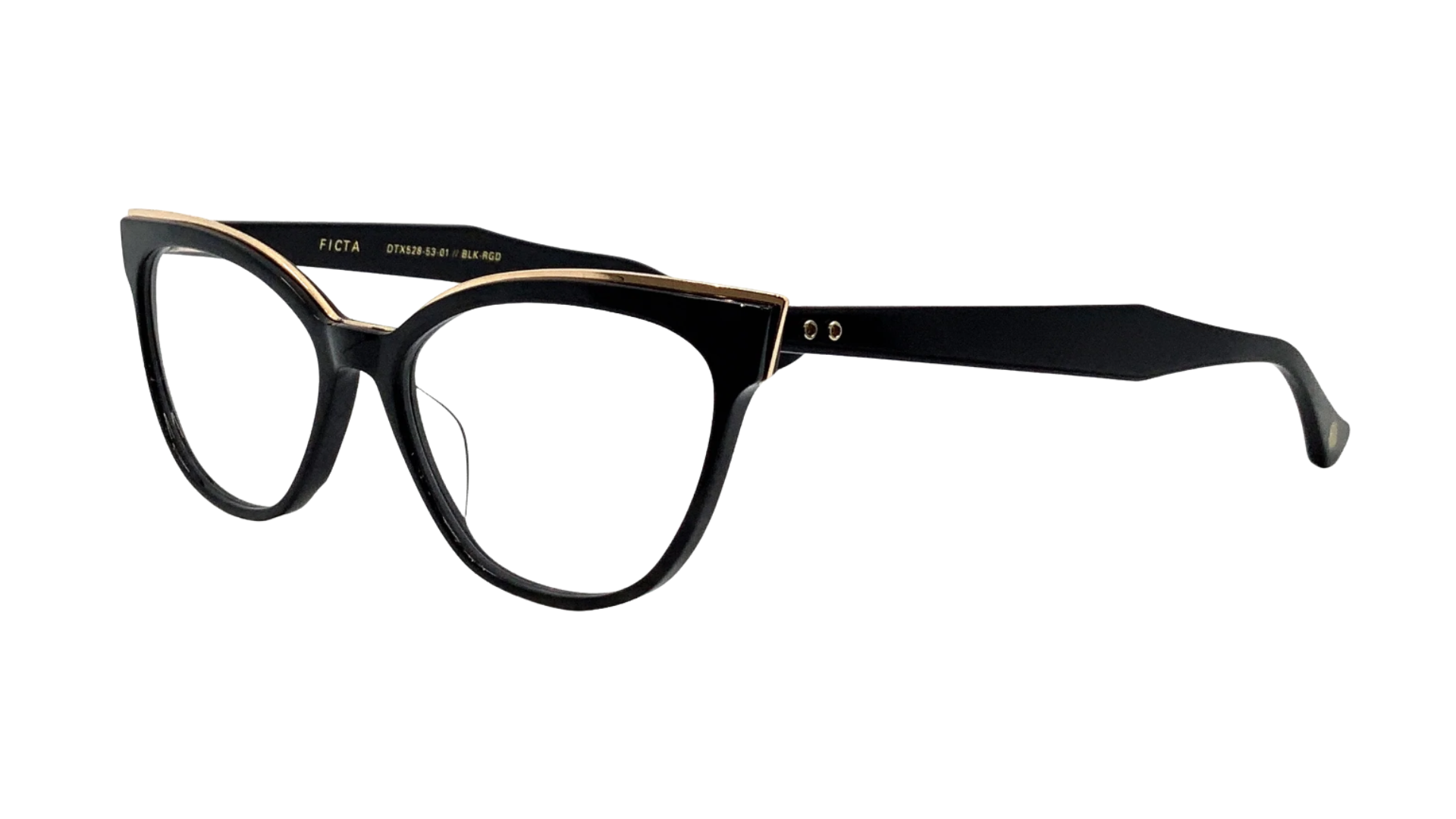 Dita FICTA - Black/Gold (BLK-GLD) side