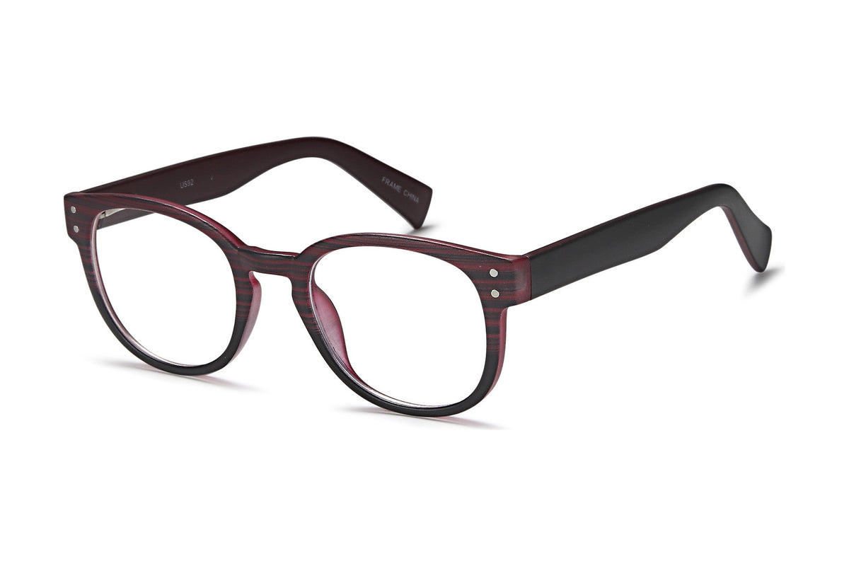 4U US92 Small / Burgundy Black