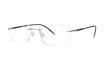Congress Eyeglasses Silver/Black
