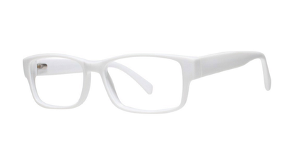 Slick Eyeglasses - White / 57-17-150 3/4