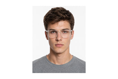 Elwood Eyeglasses Crystal side