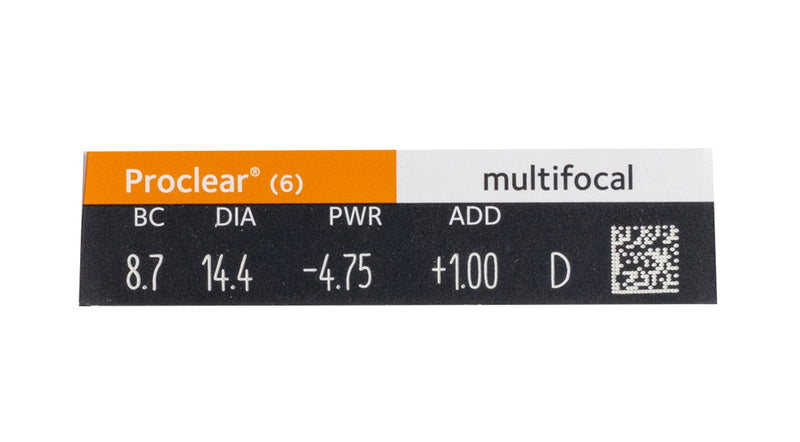 Proclear Multifocal Contacts Powers