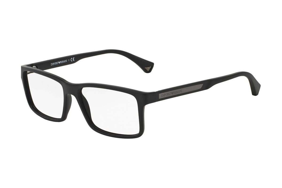 Emporio Armani EA3038 Black (5063) three quarter