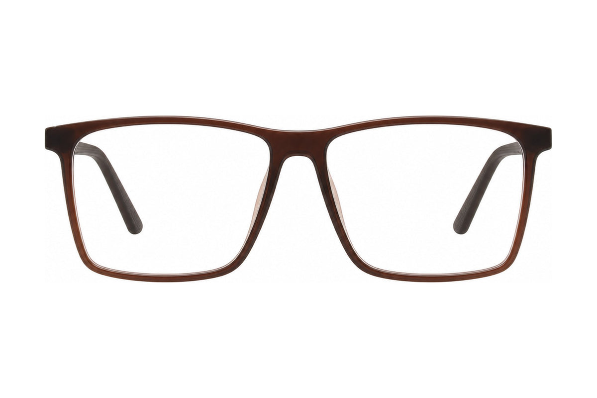 Elwood Eyeglasses Brown Matte