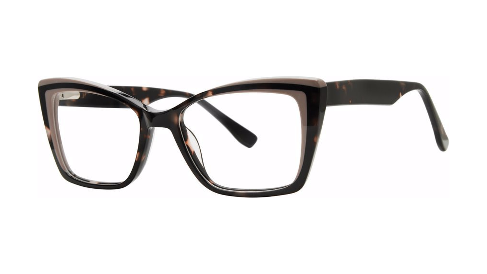 Annette Eyeglasses - Tortoise/Taupe angle