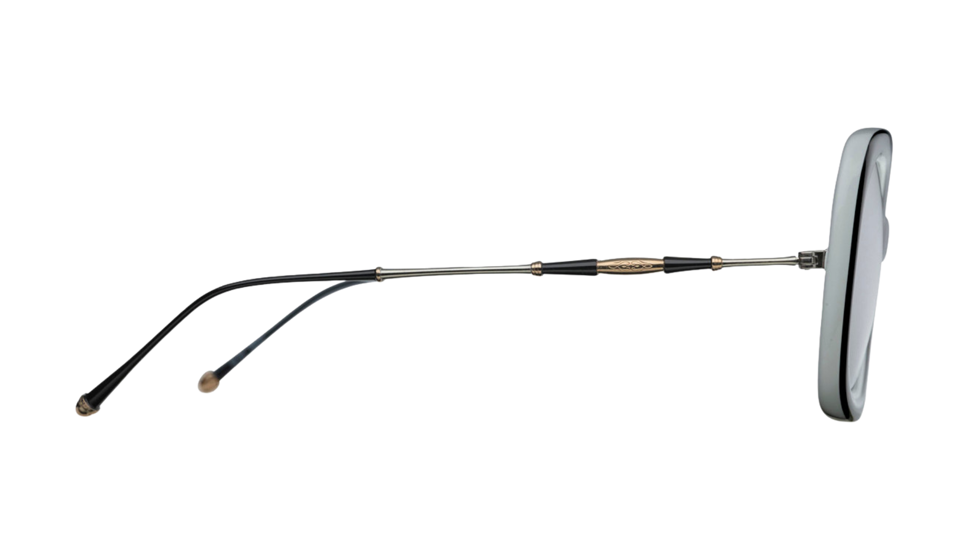 Matsuda M2035 - White/Black (BG-WT) side