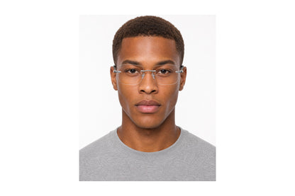 Congress Eyeglasses Silver/Black side
