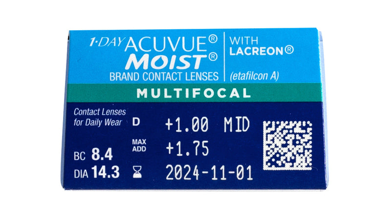 1 Day Acuvue Moist Multifocal 30 Pack Prescription