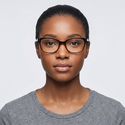 Advice Eyeglasses - Black/Mauve lifestyle