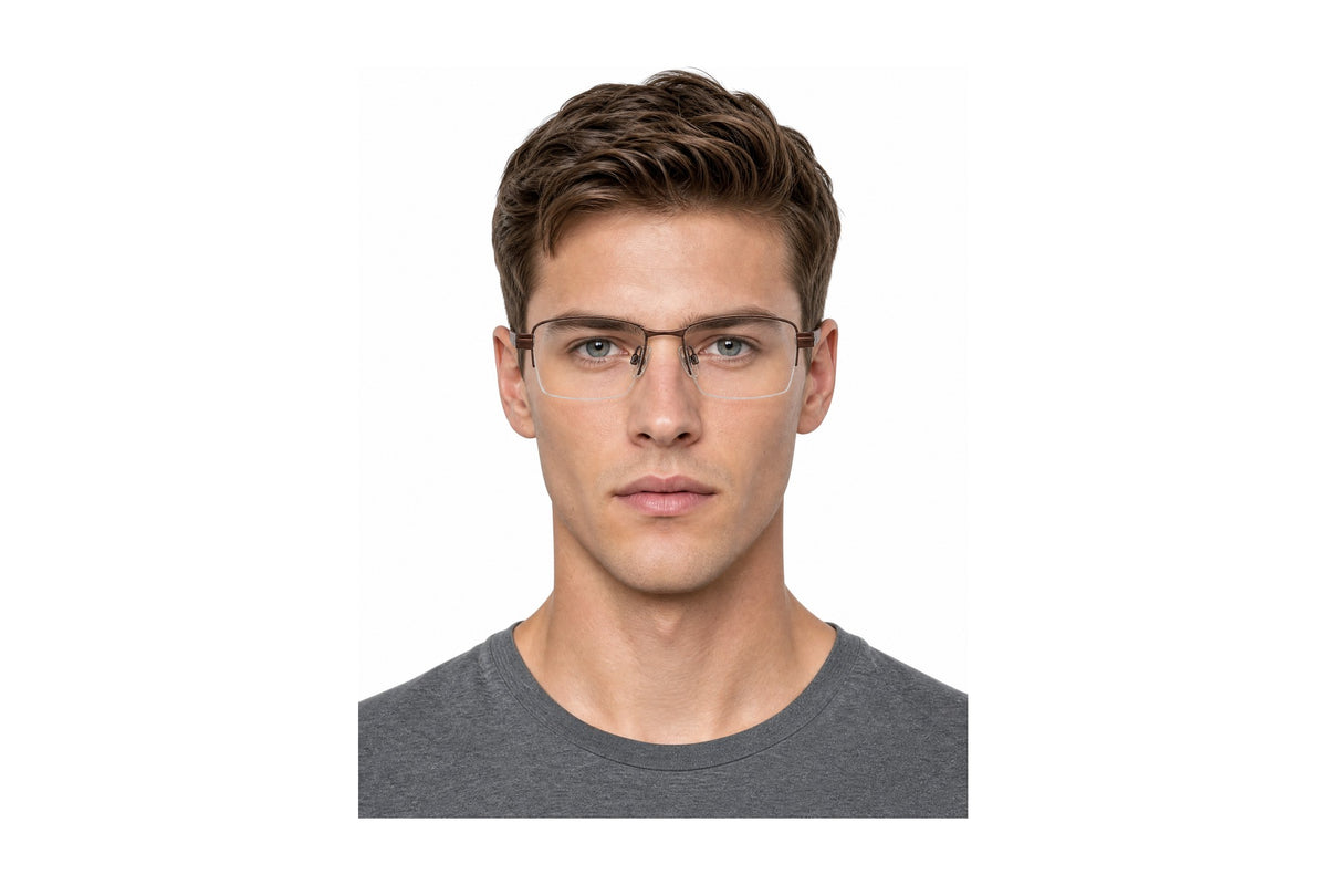 Sherman Eyeglasses Brown side
