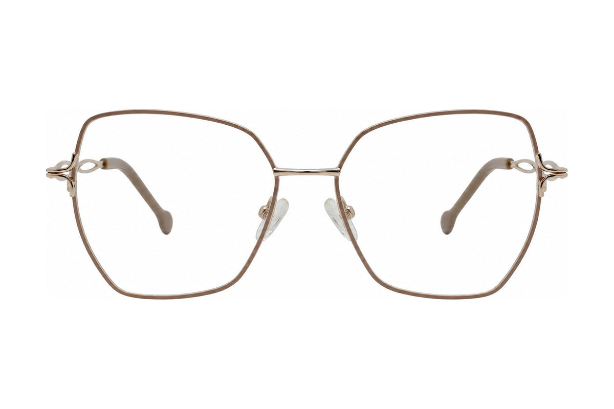 Fanciful Eyeglasses Taupe/Gold