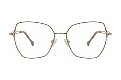 Fanciful Eyeglasses Taupe/Gold