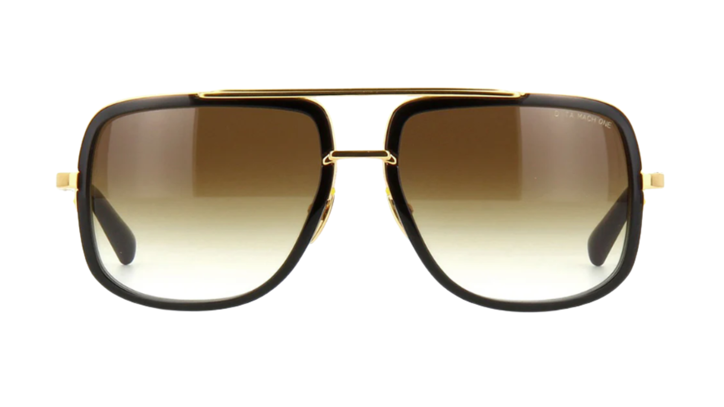 Dita MACH ONE DRX-2030 - Shiny 18K Gold and Black (B)