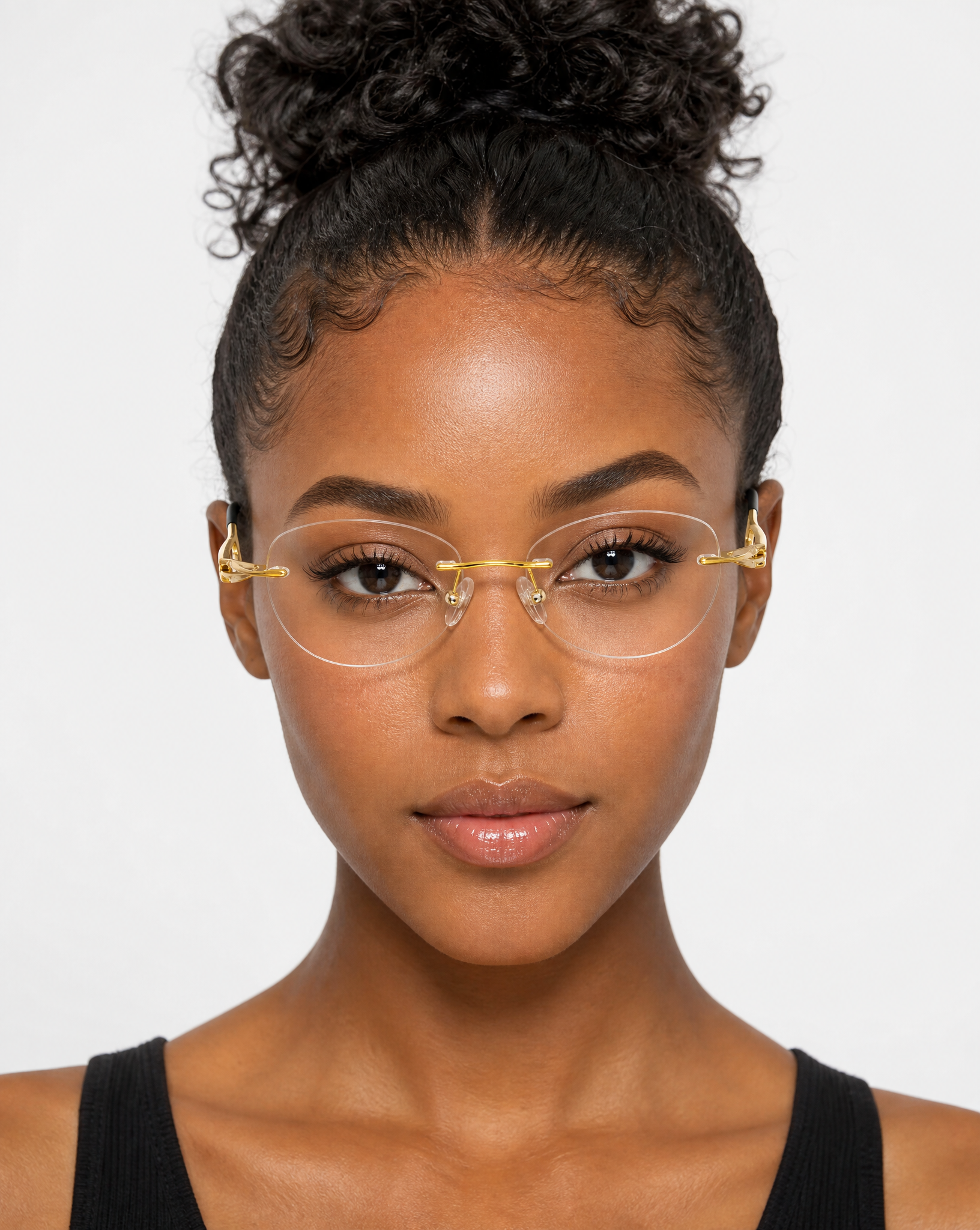 Etiquette Eyeglasses - Gold lifestyle
